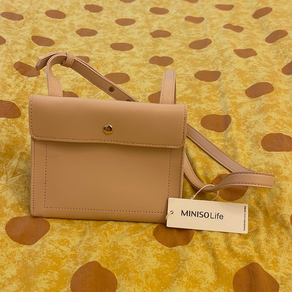 Miniso, Crossbody bag, Pink Color